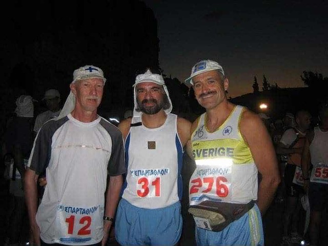 Family Larsson in the Spartathlon 2025